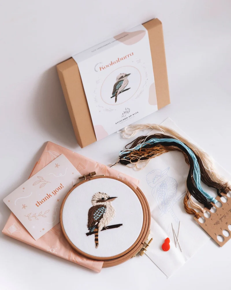 Embroidery Kit - Kookaburra - Image 4