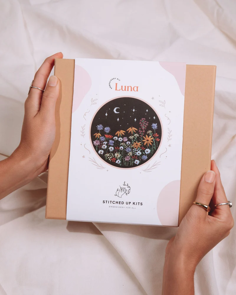 Embroidery Kit - Luna Wildflowers - Image 3