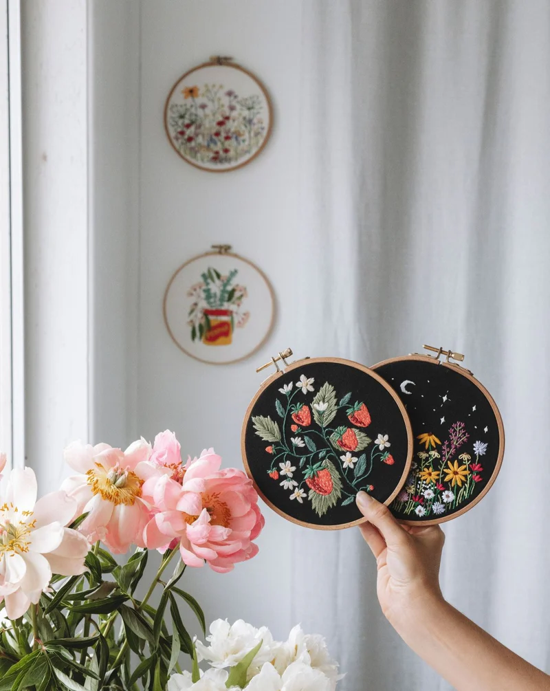 Embroidery Kit - Luna Wildflowers - Image 9