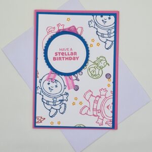 Space Kids Cards