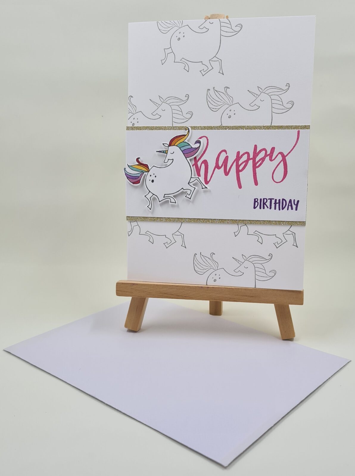 Sparkle unicorn Card - Image 2