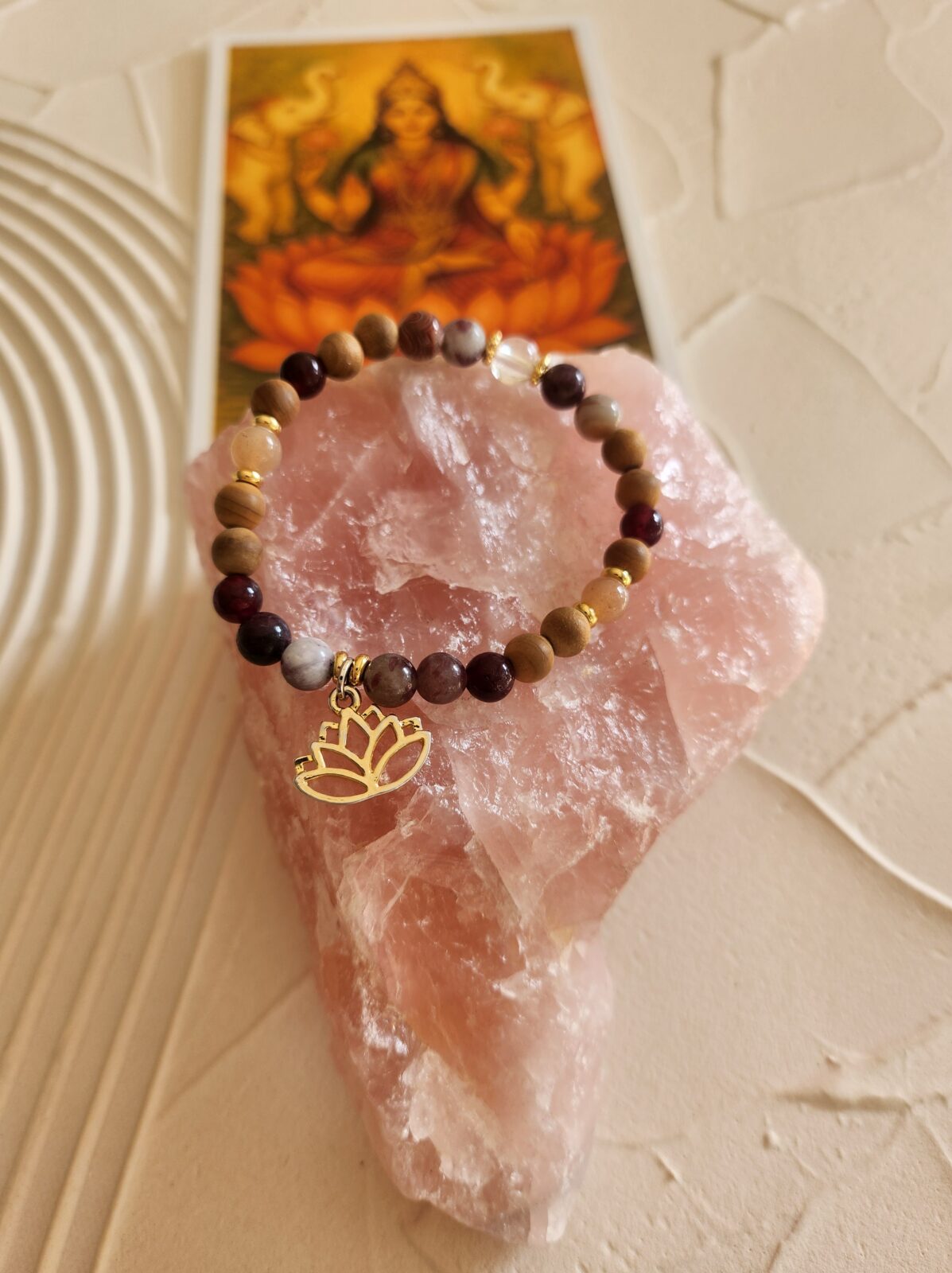 Lakshmi Devotional Mala 8mm - Image 3