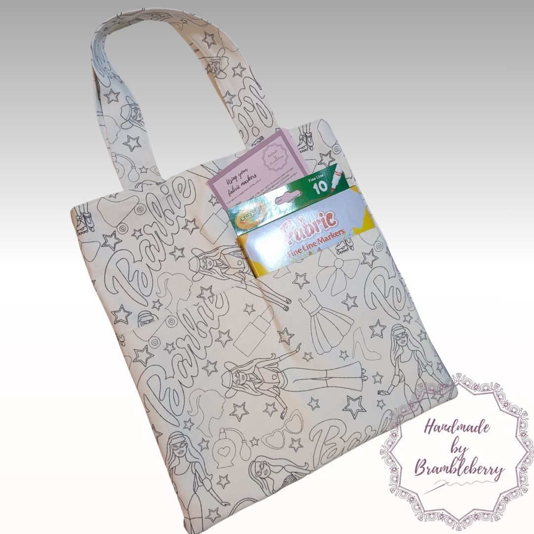 Colour-me-in library bag - Image 7