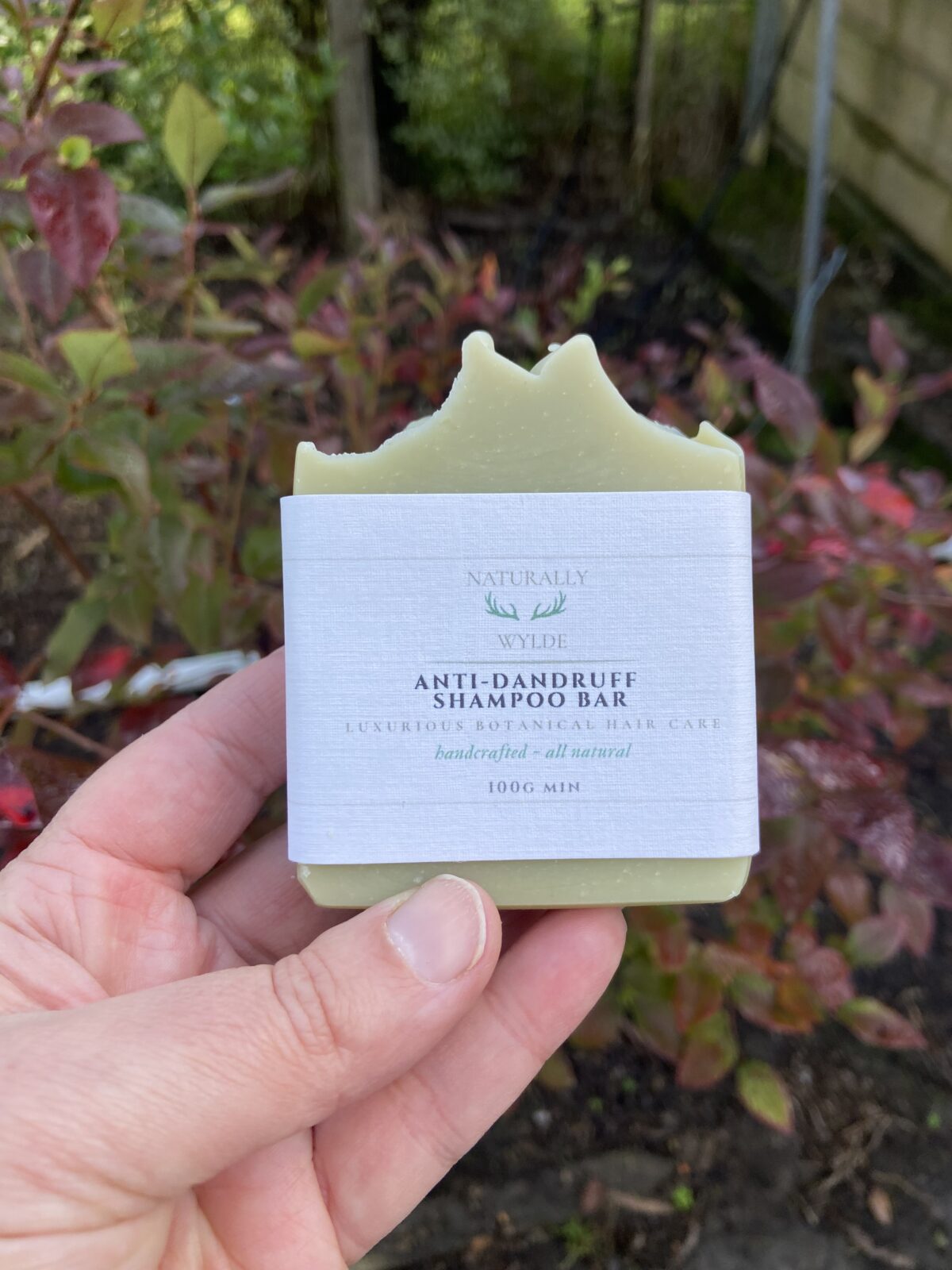 Anti-dandruff Hemp shampoo bar soap