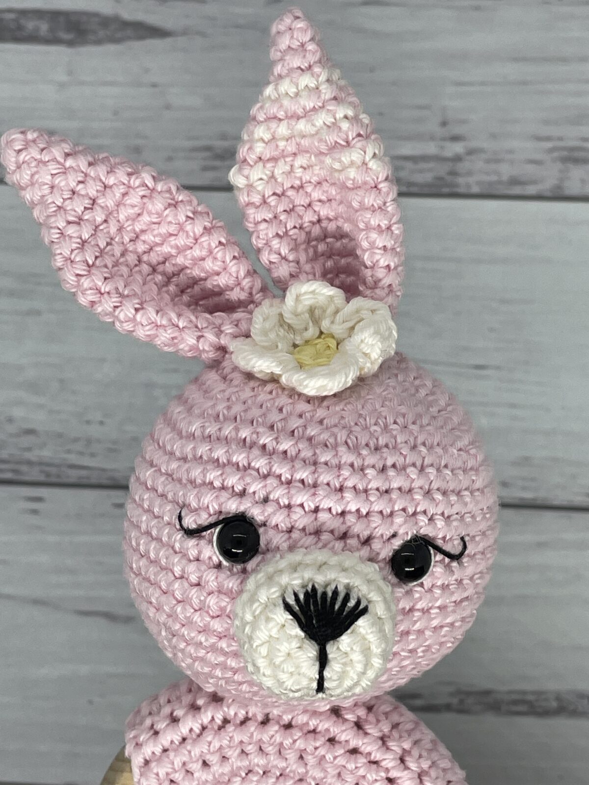 Baby Rattle - Pink Bunny - Image 2