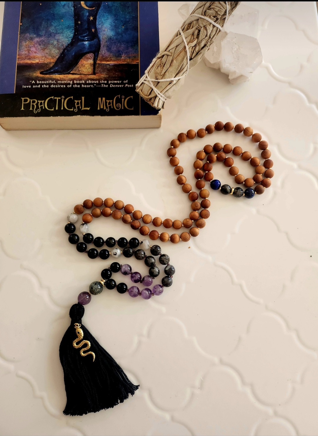 Hekate Devotional Mala 8mm - Image 2