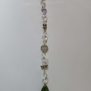 Large suncatcher approx 25 cms dragon fly, family tree and owl multi coloured