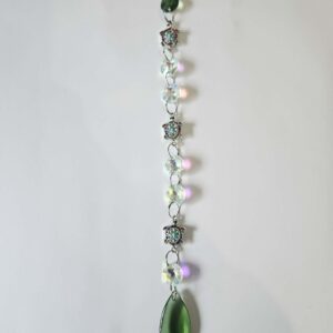 Large suncatcher approx 25 cms large turtle green