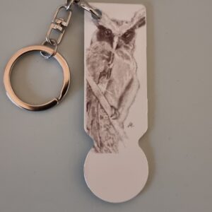 Owl Pointillism Trolley Tolken
