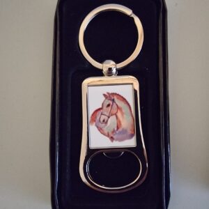 Horse Bottle Opener Keyring