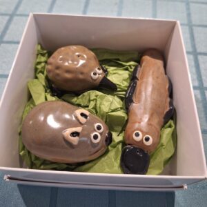 Set of 3 large Australian animals