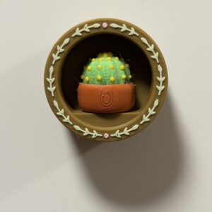 Cactus Clicker Fridge Magnet