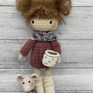 Ava the Winter Doll & her Mouse