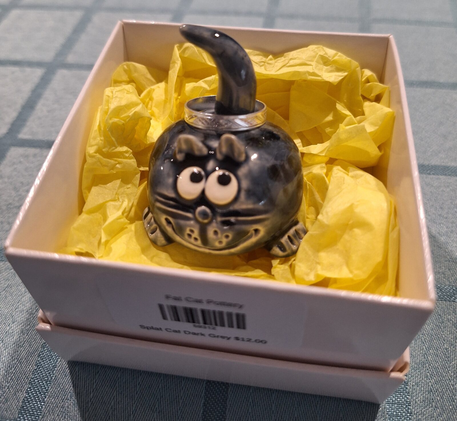 Splat Cat - Dark Grey