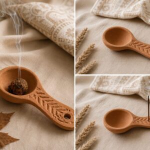 Clay Incense Rest
